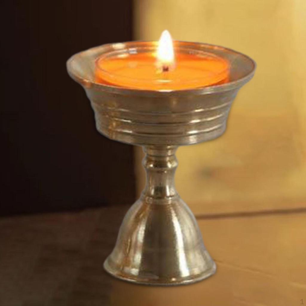 Лампа гхи, держатель для масла, подставка для свечи, благоприятное масло для ужина