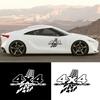 4X4 Off-Road Funny Reflective Decal Car Window Body Styling Sticker DIY Decor