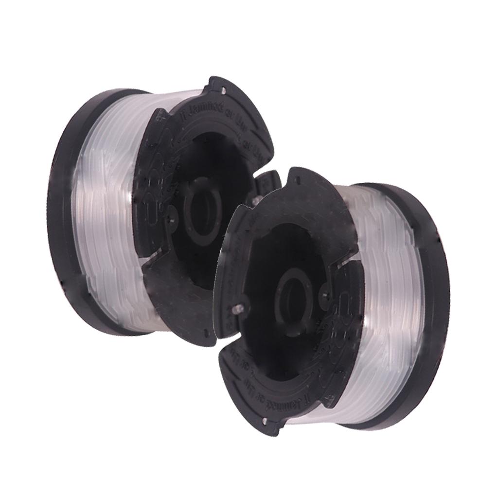6 шт. BLACK+DECKER AF-100-3ZP 30 футов 0,065" Леска для триммера Запасная катушка