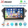 2 Din Android Auto Carplay Car Radio Multimedia For Geely Emgrand X7 GX7 EX7 2011-2014 Car Android Video Stereo GPS No 2din DVD