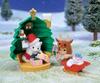 Sylvanian Families Сезонная рождественская елка Сертификация ST Mark Для детей от 3 лет и старше Игрушечный кукольный домик Sylvanian Families EPOCH [Домик для малыша Санты] SE-214