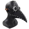 Halloween Plague Bird Beak Mask Punk Steam European Black Death Doctor Plague Mask Hot Sale