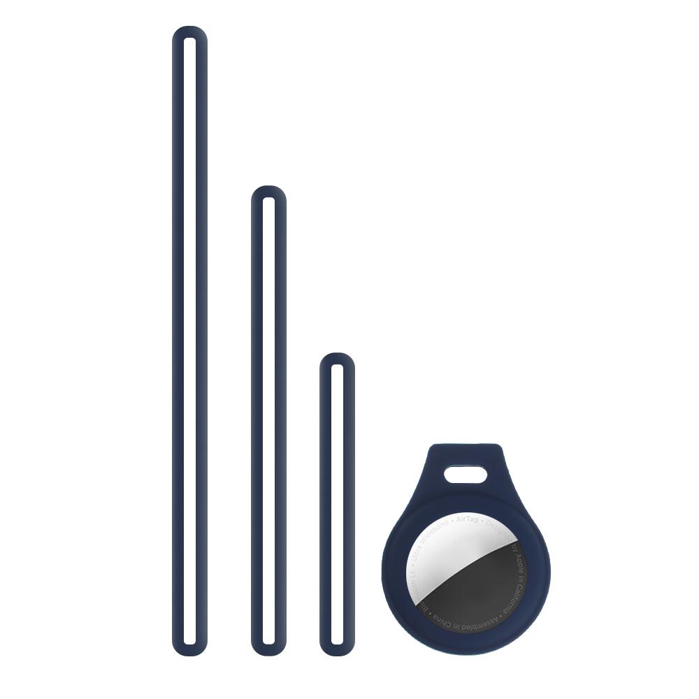 Protection Accessories For Airtags Tracker Protector Anti-fall Strap Protective Case Silicone Cover