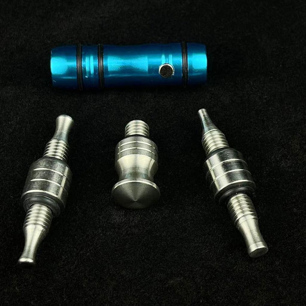 Беспокрасочное удаление вмятин Выравнивающая магнитная ручка Инструменты для удаления вмятин с кузова автомобиля Инструменты с насадками для выбивания Металлический инструмент для выбивания вмятин