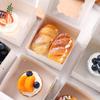 30 шт. Белые коробки для выпечки, мини-коробки для тортов, коробки для печенья с окном, маленькие коробки для угощений, печенья, пирожных, пончиков в комплекте