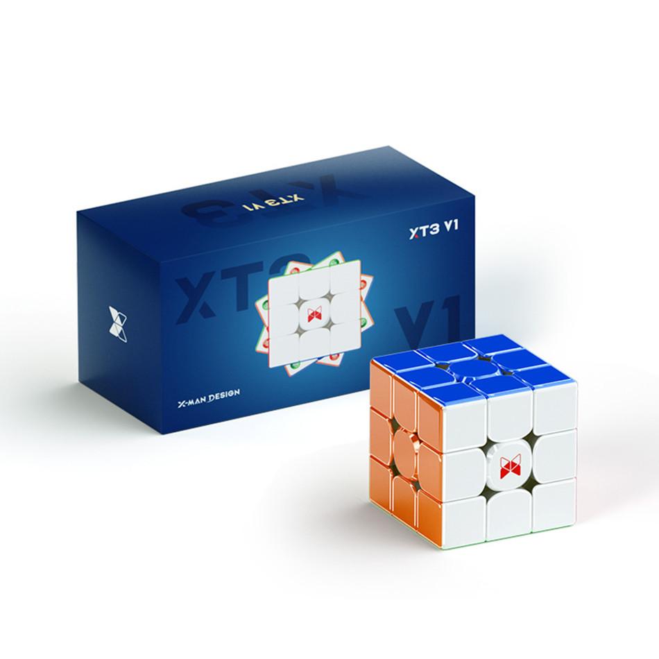 QiYi XMD XT3 V1 Маглев УФ 3x3x3 Кубик Рубика Профессиональный 3x3 Скоростной Пазл Детская Игрушка Cubo Magico Подарок