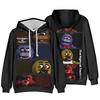 3D Print Five Nights At Freddy's Graphic Hoodies Tops Casual Women Men Long Sleeve Sport Sweatshirt Clothes Mens Plus Size Jacket Coat