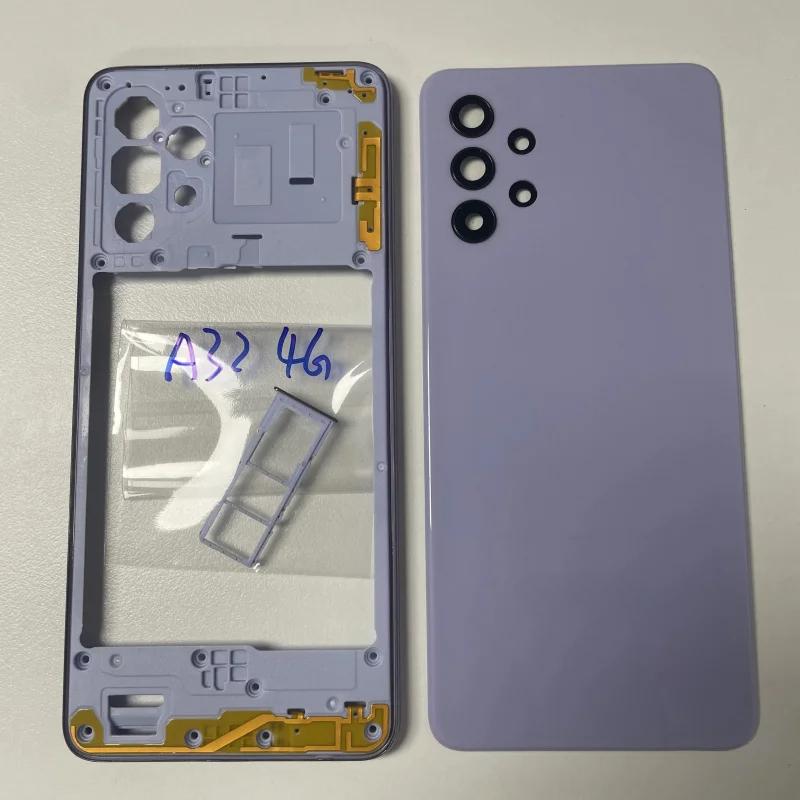 Запасные части полный корпус для Samsung Galaxy 32 4G 325 средняя рамка задняя крышка аккумулятора задняя крышка