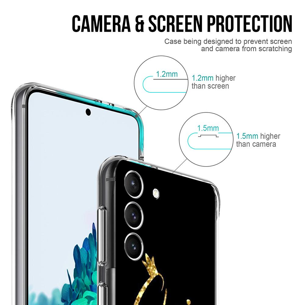 Милый чехол Mom Queen Princess для Samsung Galaxy S22 S20 FE S21 Plus S10 S9 Note 20 9 10 Lite прозрачный мягкий чехол для телефона