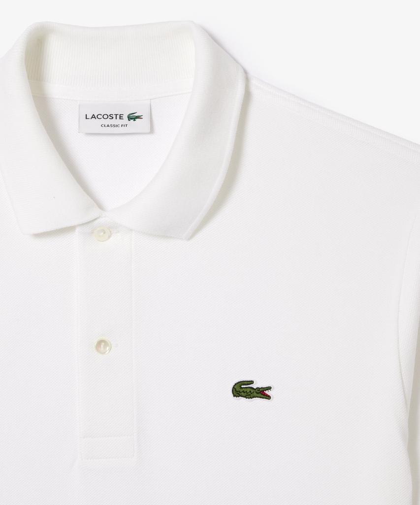 Мужская классическая футболка-поло с коротким рукавом LACOSTE L1212-56G 001