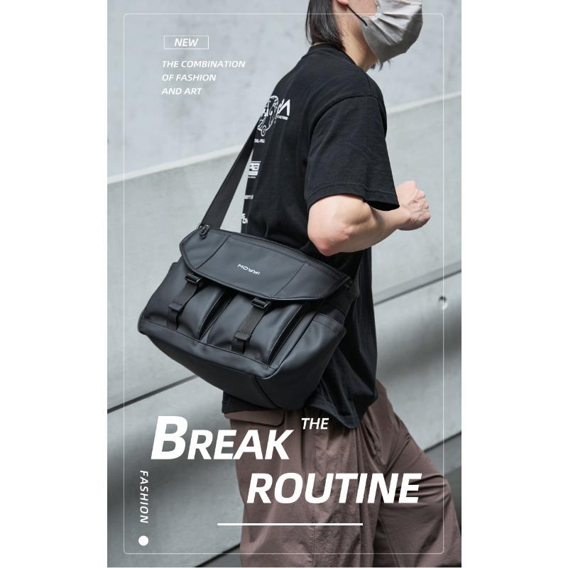 Модная сумка через плечо, мужской студенческий рюкзак через плечо, маленькая сумка через плечо, мужская сумка-мессенджер для поездок на работу, сумка через плечо
