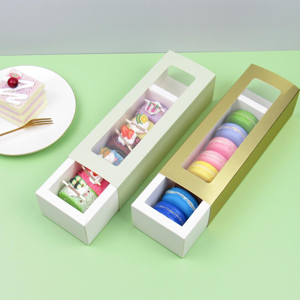 Cupcake Biscuits Package Box Party Single Use Portable Transparent Cakes Dessert Pastry Packing Case Home Bakery Kitchen