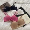 Lace Half-Cup Push-Up Bra with Side Support for Small Busts