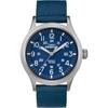 Timex Men's Expedition Scout 40 Watch, Blue/Tan