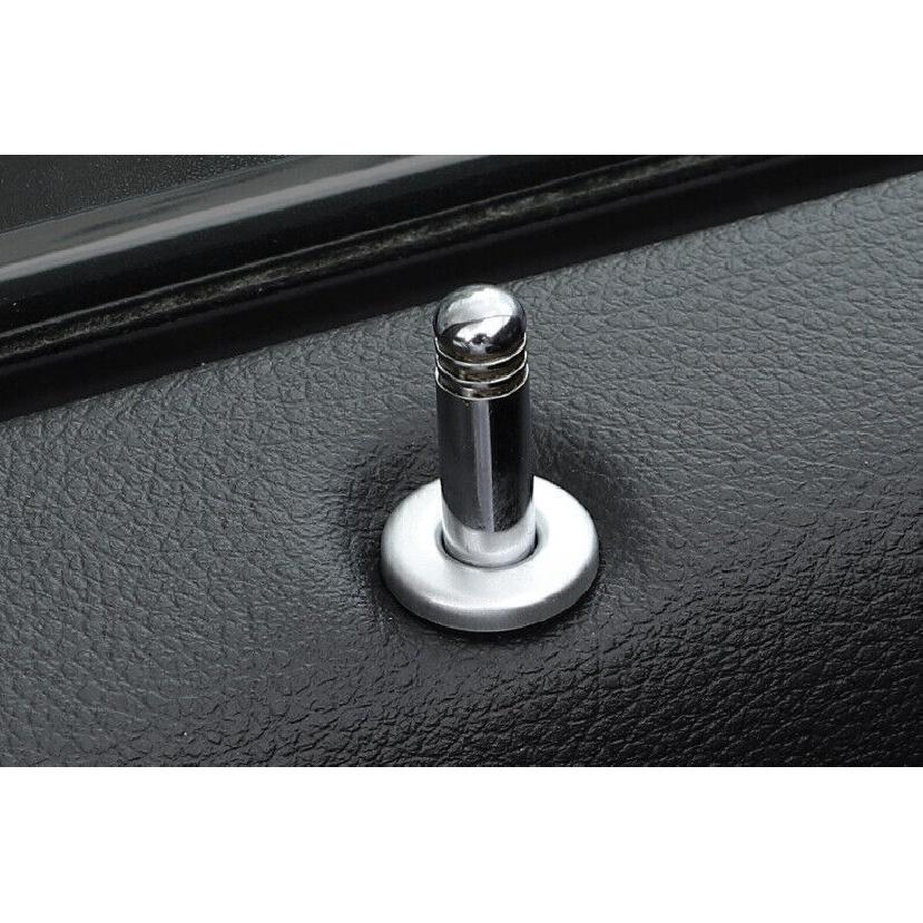 For Jeep Grand Cherokee 11-2021 Silver Inner Door Bolt Lock Down Cover Trim