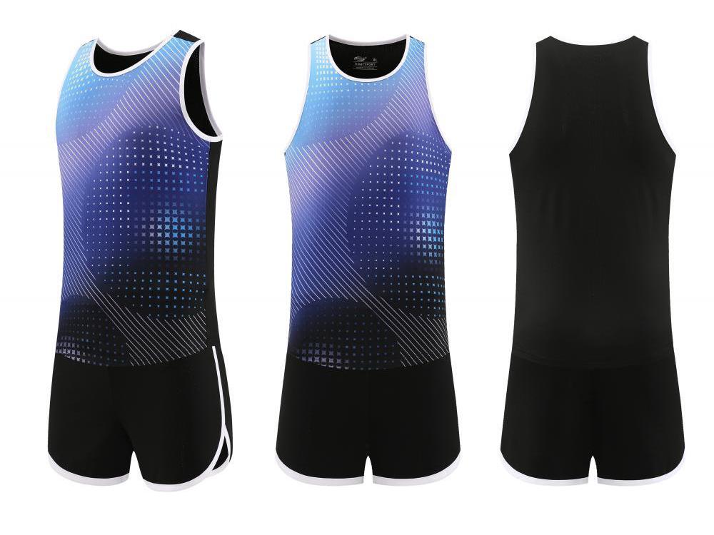 Мужской и женский летний комплект тренировочной формы для марафона