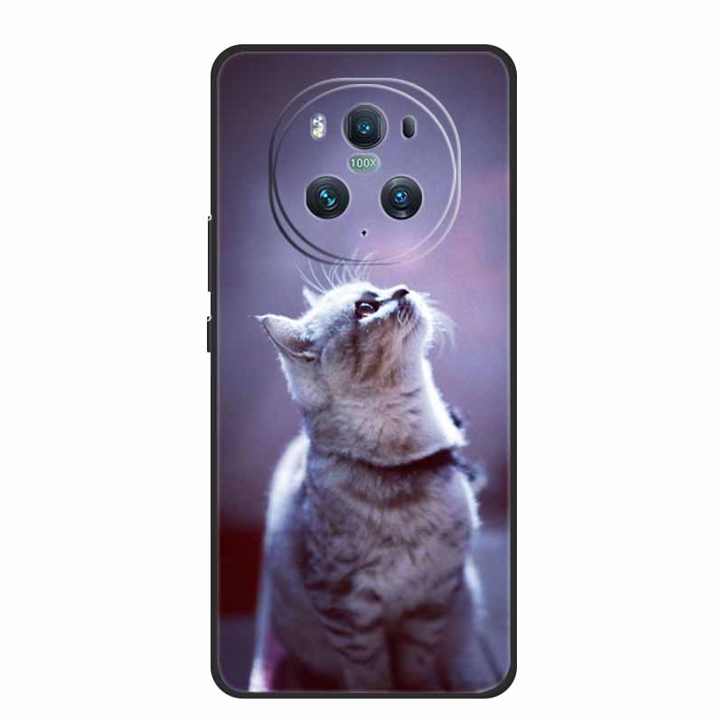 Чехол для Honor Magic6 Pro Животные ТПУ Силикон Мягкие Чехлы для Телефона Задняя Крышка для Huawei Honor Magic 6 Pro Волк Ударопрочный funda