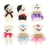 10pcs/set Foam Bear Bear Plush Foam Toys Plush Animal Cartoon Bouquet Doll  Valentine's Day