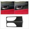 Car Rear Door Handle Cover Trim Bezel Sticker Handknob Frame Strip For LEXUS IS250 IS350