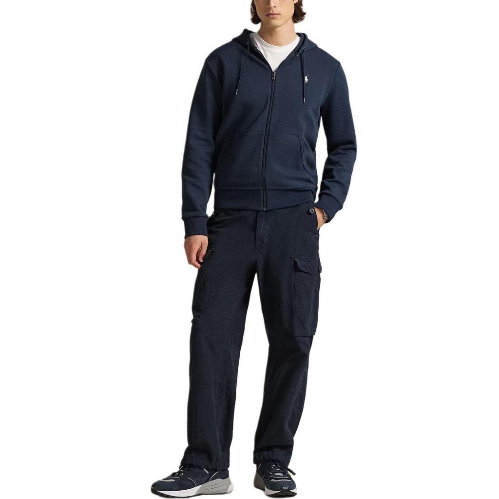 Polo Ralph Lauren Однотонная толстовка с капюшоном на молнии с вышивкой логотипа пони, с длинными рукавами, женская толстовка 211700350-002