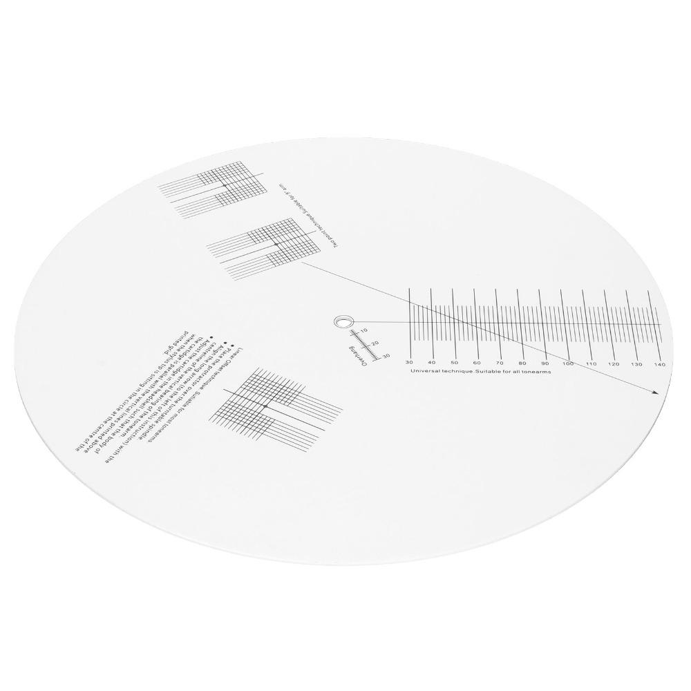 Double-sided Function Calibration Disc Strobe Disc Mat for Turntable Maintenance
