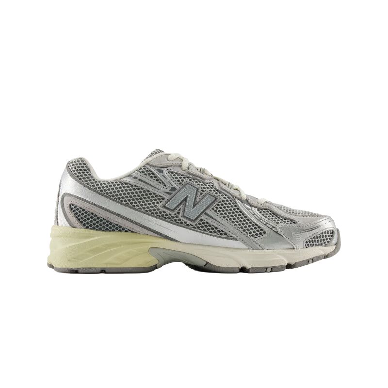 New Balance Nb 740 Универсальные Удобные Прочные Низкие Кроссовки Папы Унисекс кроссовки Серебристый U740AR2