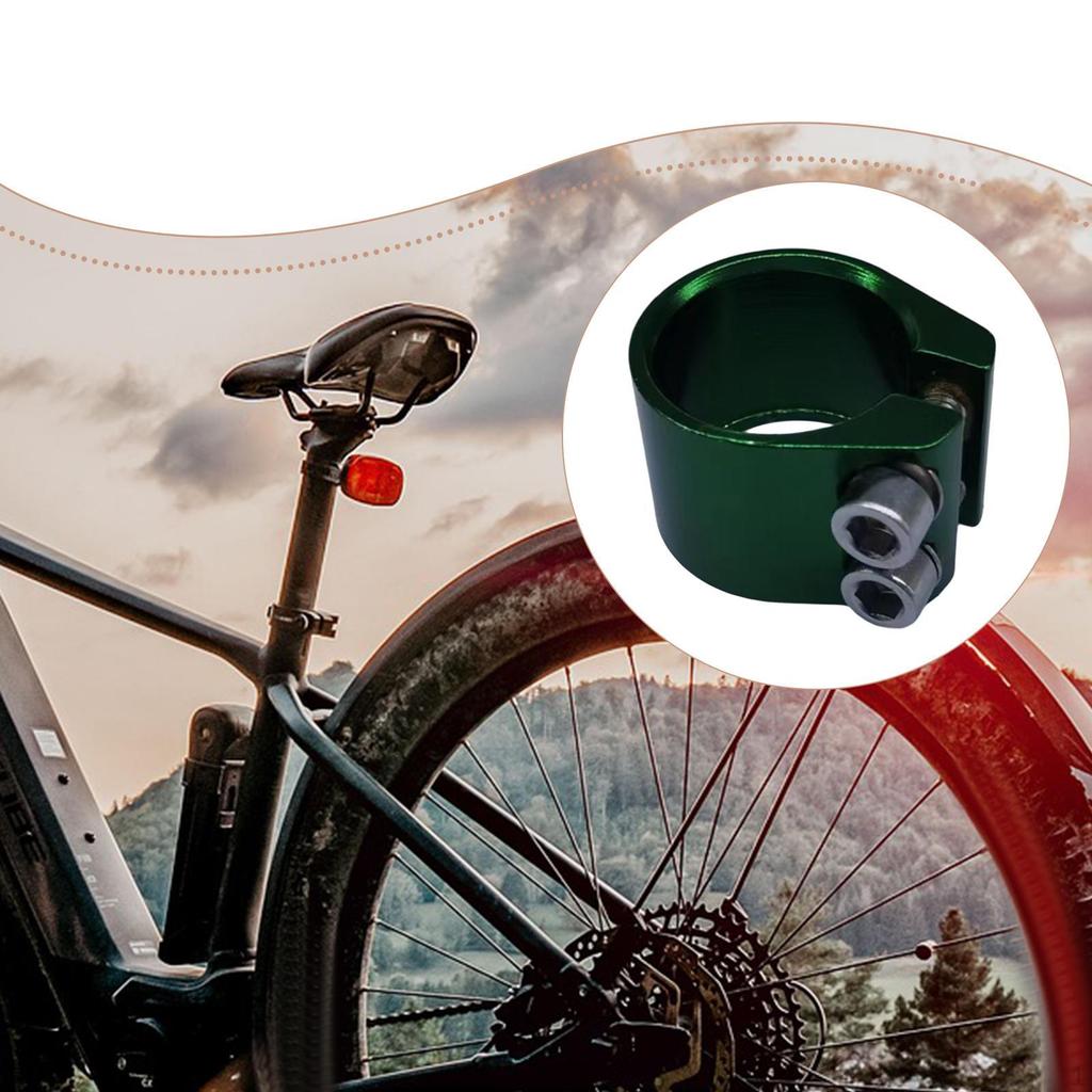 Подседельный хомут 28,6 мм Надежный сменный аксессуар Легкий зажим-фиксатор Подседельный штырь для шоссейного велосипеда