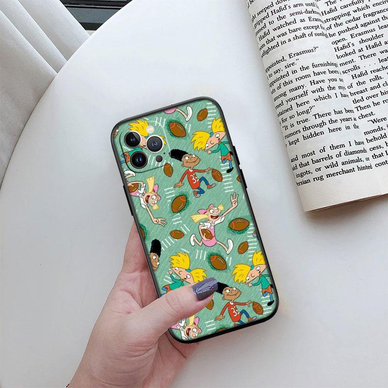 S-Special Hey A-Arnold New High-End Cover Phone Case for OPPO A3 Pro A72 A74 A76A78 A79 A94 A95 A18 A58