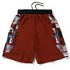 SPALDING Basketball Fabric Pants with Digital Collage Side Figs, Size XL (SMP23119)