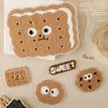 Embroidery Label Clothing Hats and Accessories DIY Hand Account Embroidery Towel Embroidery Cartoon Biscuit Cloth Label Accessories Cloth Sticker