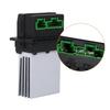 Heater Resistor, Heater Blower Resistor, Qiilu Blower Speed Resistance Module Air Conditioner Blower Resistor for Peugeot 207 607 6441L2
