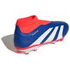adidas Кроссовки Predator League Laceless FG Advancement Pack Unisex, синие, прозрачно-голубые, облачно-белые IF6333