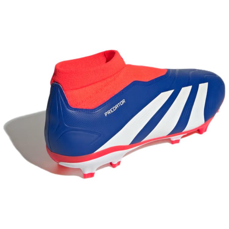 Adidas Кроссовки Predator League Laceless FG Advancement Pack Unisex, синие, прозрачно-голубые, облачно-белые IF6333