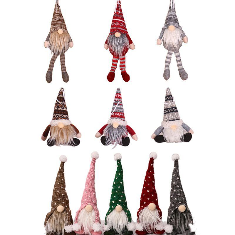 Праздничный Рождественский Гном Плюшевая Кукла Санта для Радостных Праздничных Украшений
