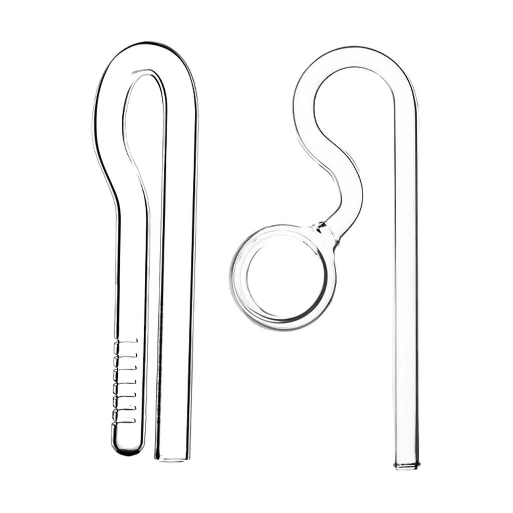 Аквариумный фильтр Lily Pipe Inflow Outflow для очистки поверхности воды 10/13/17 мм, прозрачный, легкоочищаемый, стеклянный фильтр Lily Pipe Inflow