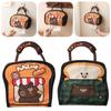 Stylish Cartoon Hanging Tissue Bag Reusable Space Saving Wall Hanging Napkin Dispenser Universal Creative Car Napkin Box Bedside