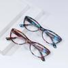 Fashion Vintage Elegant Flowers Eye Protection Ultra Light Frame Floral Eyeglasses Reading Glasses