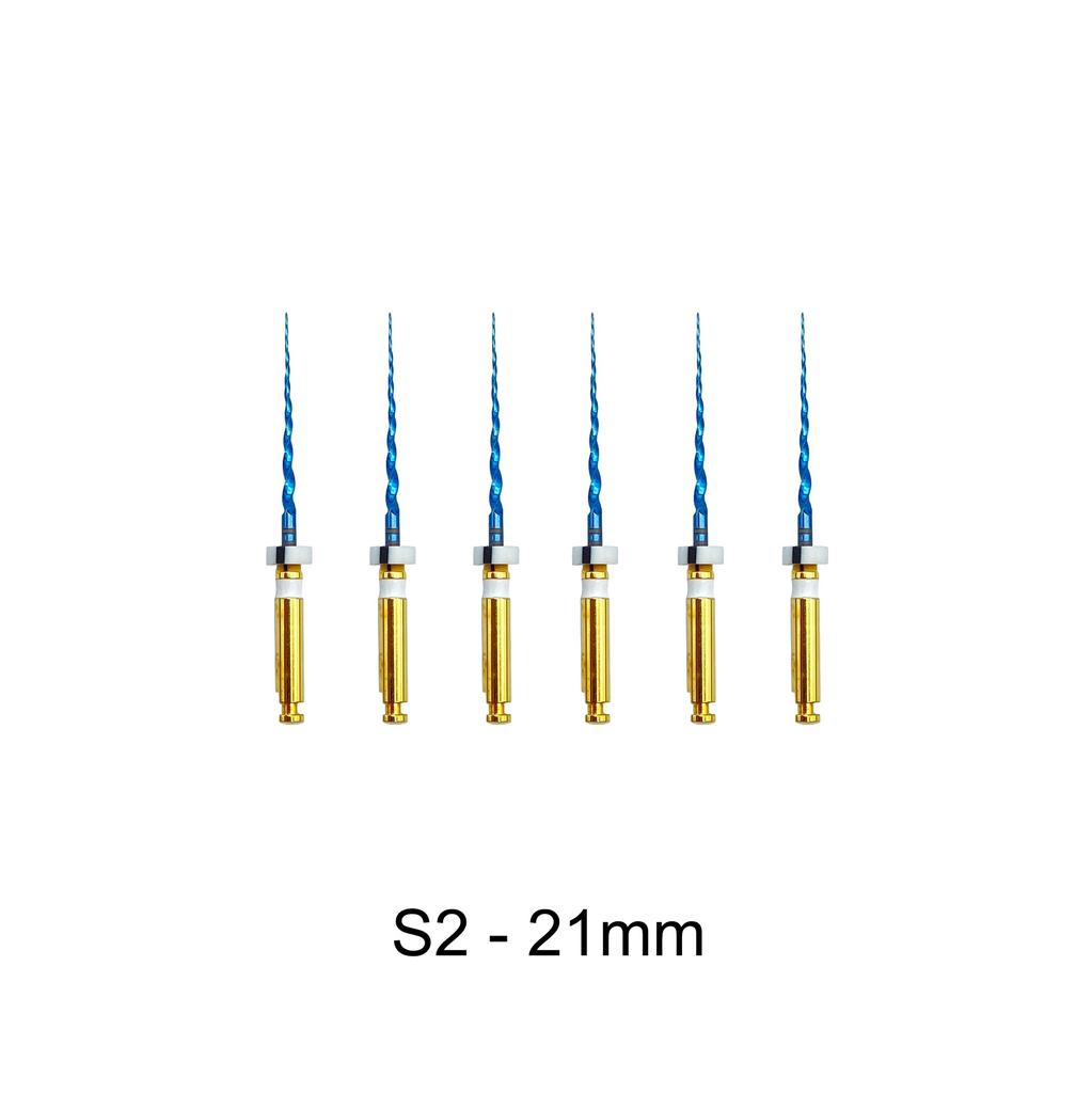 Супер-файл для стоматологических инструментов, синий роторный Pro, гибкий конусный файл для активации тепла, для корневых каналов