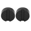 2 Pcs Rubber Jack Pad Good Adaptability Universal Slotted Jacking Lift Puck Reusable Jack Pad