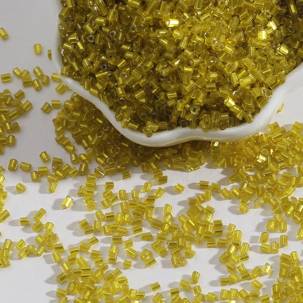 300/700 шт. Чешские цилиндрические стеклянные бисерные бусины-трубочки, европейский посевной бисер, свободные бусины для изготовления ювелирных изделий своими руками