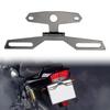 License Plate Base License Holder License Plate Holder Folding Adjustable Easy Installation Motorcycle License