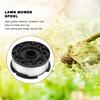 6Pcs Lawn Mower Spool with Cover Replacement Accessories Parts Fit for BLACkDECKER AF100