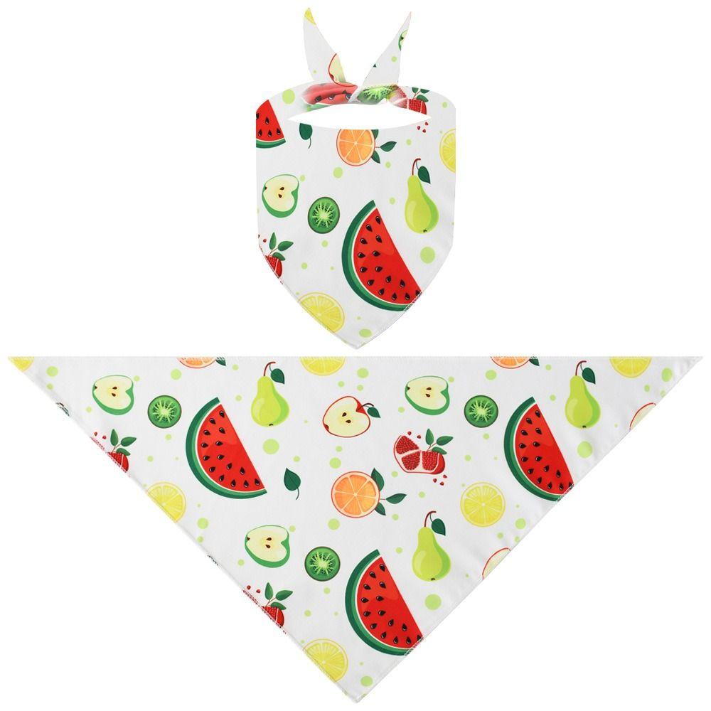 Washable Dog Scarf Cotton Cat Bibs New Pet Bandana Puppy