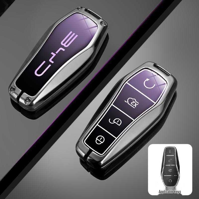 BYD Dolphin 22-24 Key Case: Compatible with Han, Song Plus, Tang DMI, Qin Pro, Yuan E2