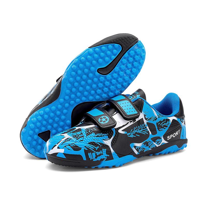 Новые детские футбольные бутсы с низким верхом, длинные шипы, сломанные шипы, мужские и женские соревновательные тренировочные профессиональные кроссовки Jinjiang