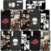 Cover for iPhone 16 15 Xiaomi Redmi Note 14 13 12 11 Pro Max X 8 9 16e Samsung Galaxy S25 S24 S23 Moto E15 OPPO Huawei Pain Akatsuki Naruto Phone Case