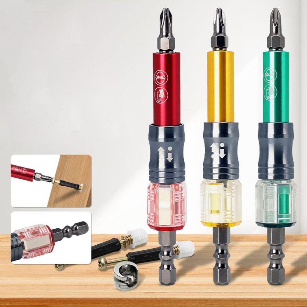 Dual-purpose Magnetic Screwdriver Bits Multi-functional Woodworking Socket Wrench