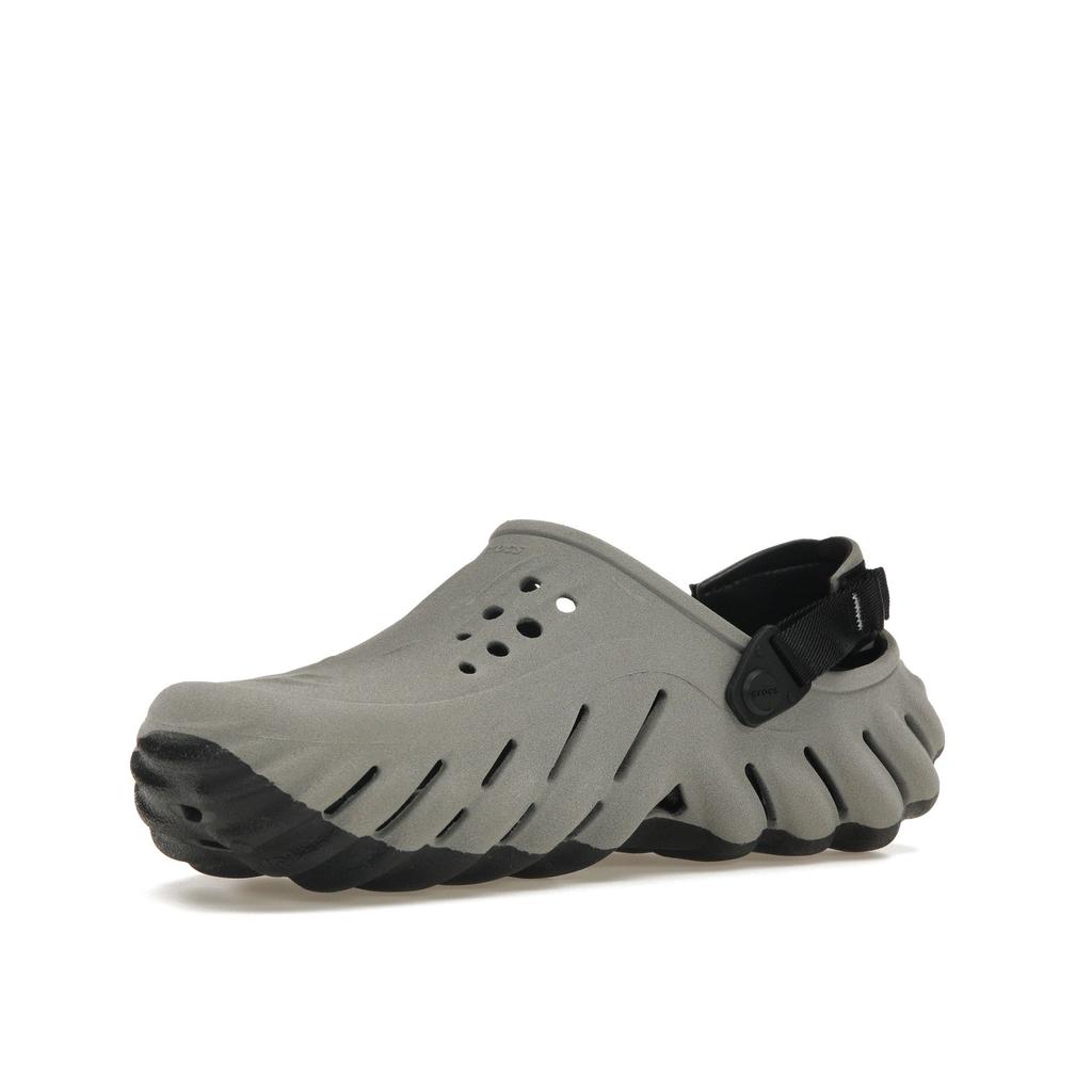 Crocs Мужские кроссовки Echo Clog Reflective Grey Black 208795-0WN