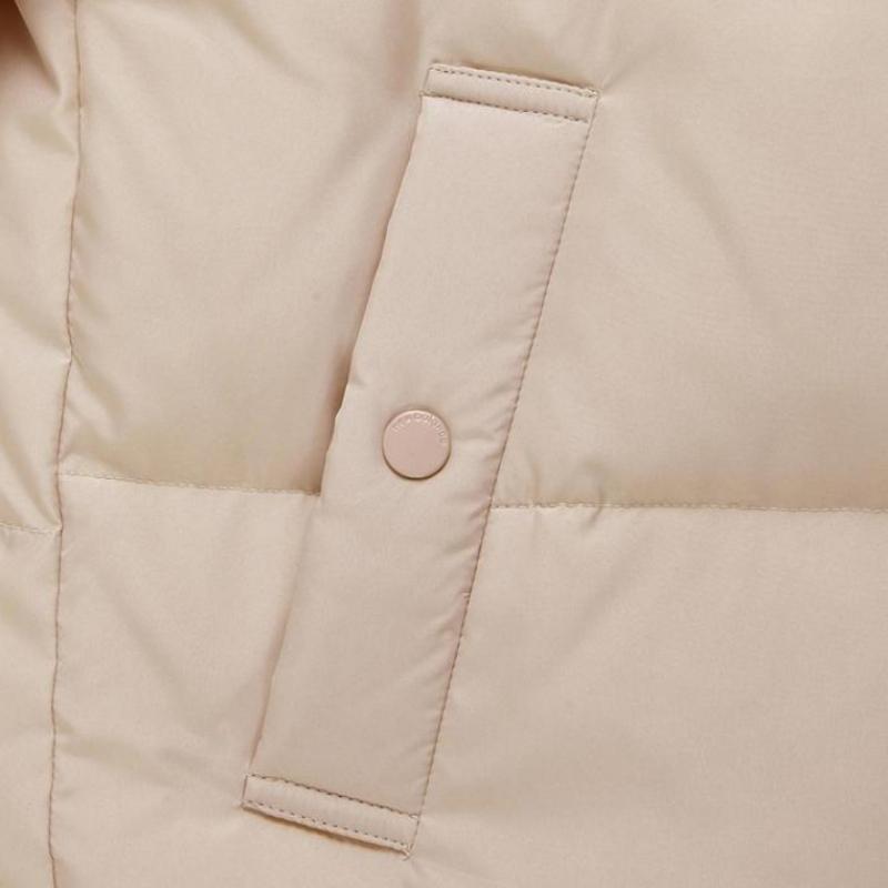 New Balance Женская S двусторонняя флисовая подкладка с двумя сторонами бежевого цвета