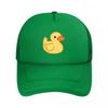 Милые Резиновые Утки Сетчатые Бейсболки Snapback Модные Бейсболки Дышащие Повседневные Кепки Для Улицы Для Унисекс И Женщин
